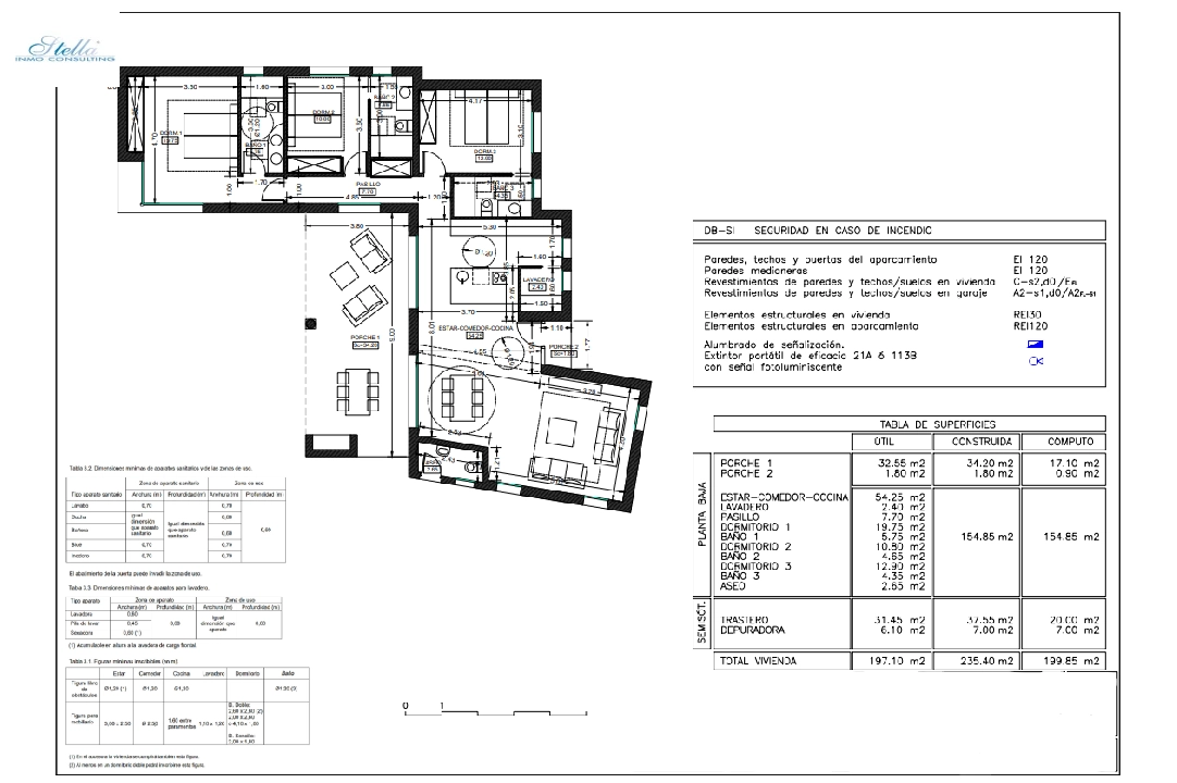 Wohngrundstück in Javea(Valsol) te koop, woonoppervlakte 235 m², grondstuk 1000 m², 3 slapkamer, 3 badkamer, ref.: BP-4180JAV-6