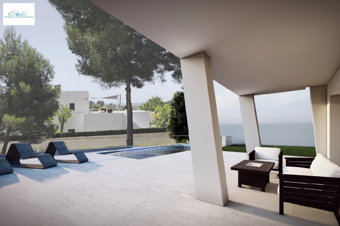 Villa in Moraira(Solpark) te koop, woonoppervlakte 365 m², Airconditioning, grondstuk 967 m², 4 slapkamer, 4 badkamer, ref.: BP-6416MOR-9