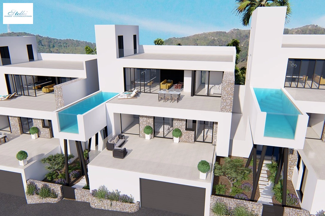 Villa in Rojales te koop, woonoppervlakte 250 m², Staat Eerste bewoning, Airconditioning, grondstuk 390 m², 3 slapkamer, 3 badkamer, Zwembad, ref.: HA-RON-520-E02-1