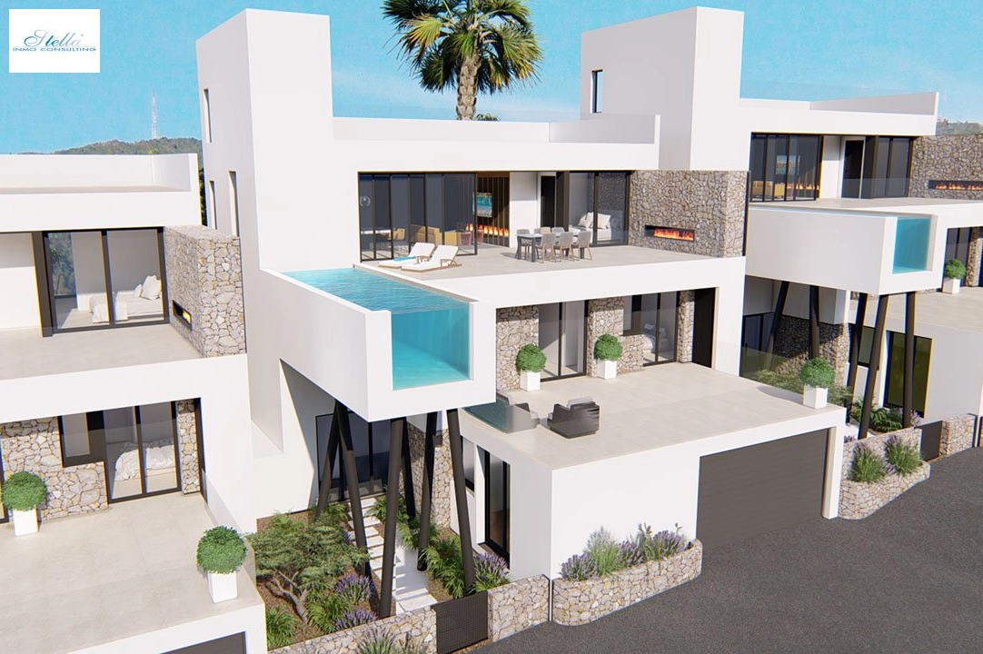 Villa in Rojales te koop, woonoppervlakte 250 m², Staat Eerste bewoning, Airconditioning, grondstuk 390 m², 3 slapkamer, 3 badkamer, Zwembad, ref.: HA-RON-520-E02-10