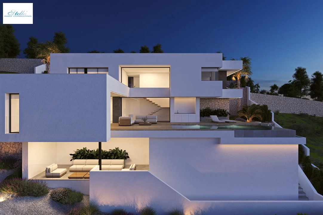 Villa in Cumbre del Sol te koop, woonoppervlakte 469 m², Staat Eerste bewoning, + fussboden, Airconditioning, grondstuk 807 m², 3 slapkamer, 2 badkamer, Zwembad, ref.: HA-CDN-200-E15-8