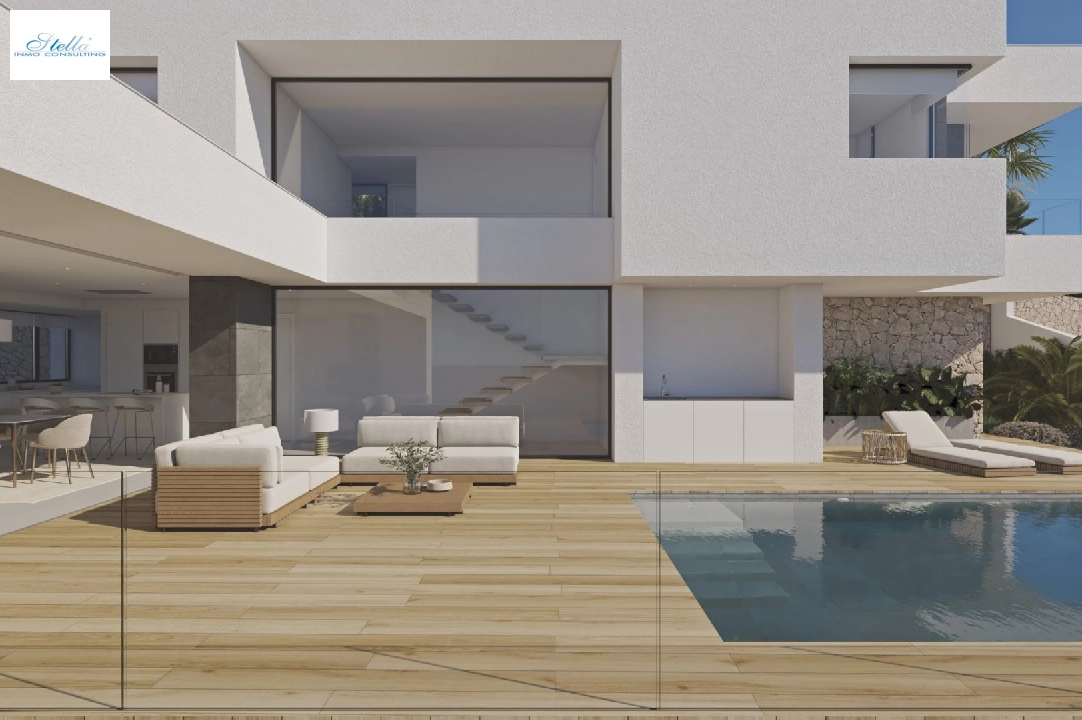 Villa in Cumbre del Sol(Residencial Plus Jazmines) te koop, woonoppervlakte 198 m², grondstuk 807 m², 3 slapkamer, 3 badkamer, Zwembad, ref.: VA-AJ224-2