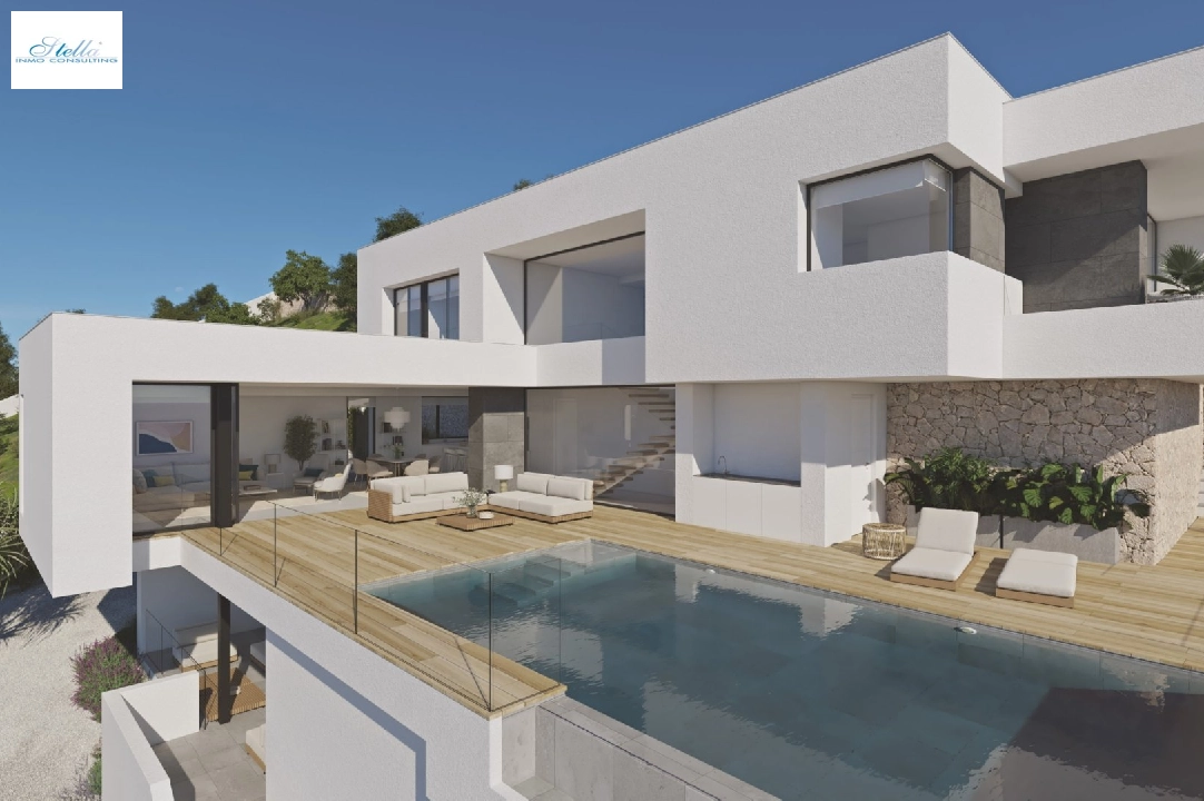 Villa in Cumbre del Sol(Residencial Plus Jazmines) te koop, woonoppervlakte 198 m², grondstuk 807 m², 3 slapkamer, 3 badkamer, Zwembad, ref.: VA-AJ224-7