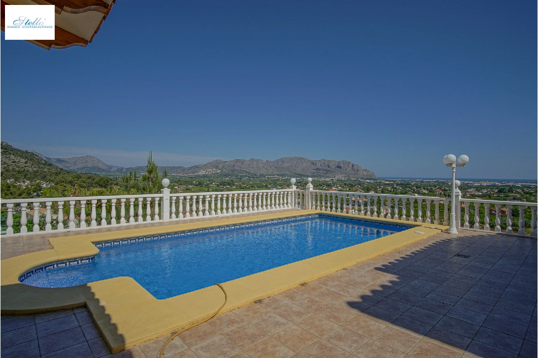 Villa in Pedreguer(Monte Solana) te koop, woonoppervlakte 386 m², Airconditioning, grondstuk 994 m², 6 slapkamer, 6 badkamer, ref.: BP-8080PED-26