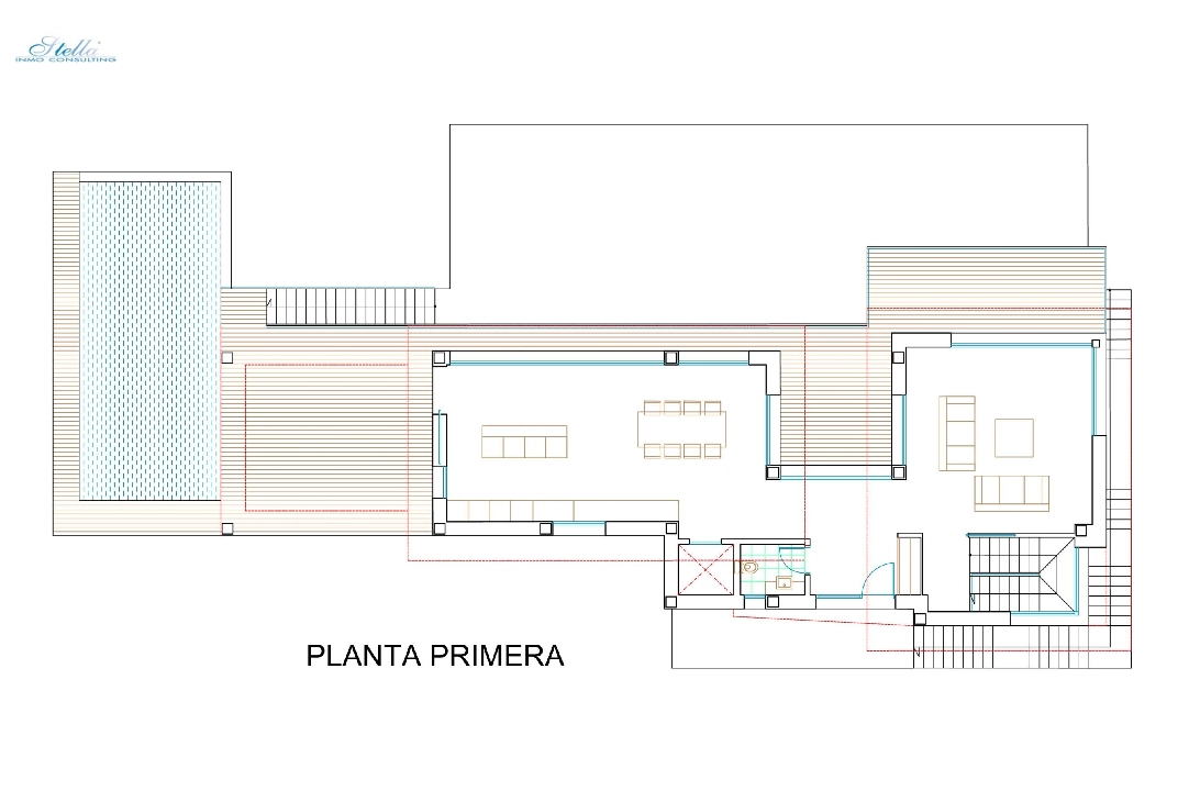 Villa in Javea(Adsubia) te koop, woonoppervlakte 458 m², Airconditioning, grondstuk 1000 m², 5 slapkamer, 4 badkamer, Zwembad, ref.: BP-4255JAV-13