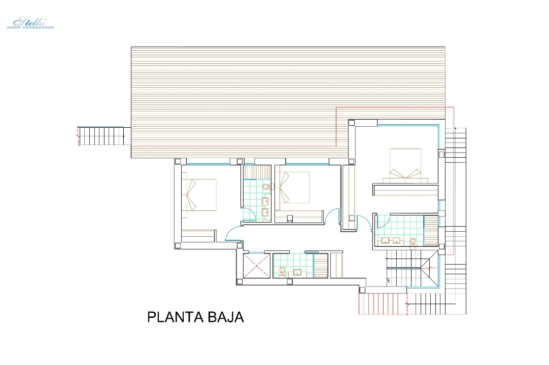 Villa in Javea(Adsubia) te koop, woonoppervlakte 458 m², Airconditioning, grondstuk 1000 m², 5 slapkamer, 4 badkamer, Zwembad, ref.: BP-4255JAV-14