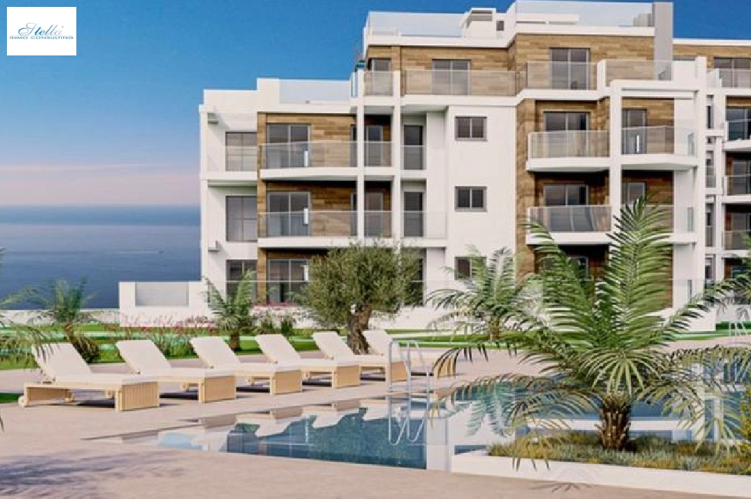 Etagen Apartment in Denia te koop, woonoppervlakte 85 m², Bouwjaar 2023, Staat als nieuw, + KLIMA, Airconditioning, 3 slapkamer, 2 badkamer, Zwembad, ref.: AS-1823-18