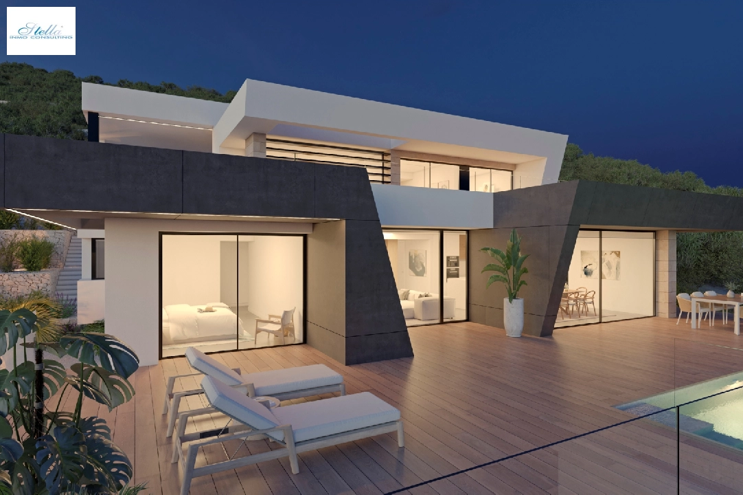 Villa in Cumbre del Sol(Lirios Design) te koop, woonoppervlakte 212 m², grondstuk 861 m², 3 slapkamer, 4 badkamer, Zwembad, ref.: VA-AL097-4