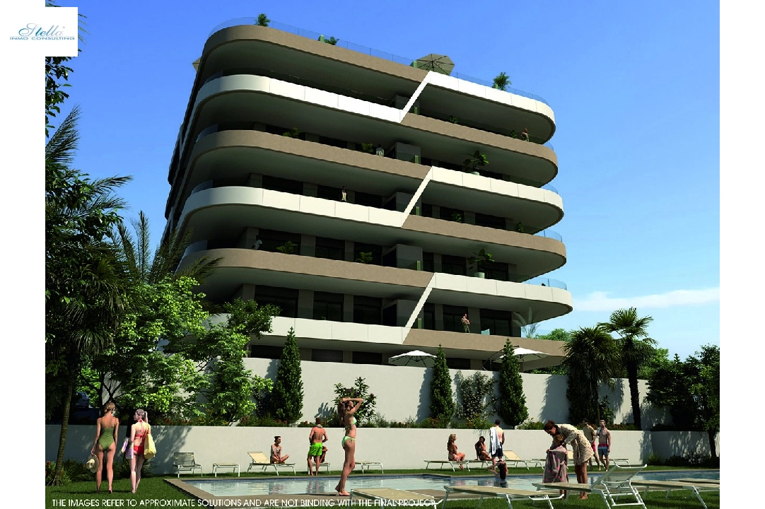 Etagen Apartment in Los Arenales del Sol te koop, woonoppervlakte 173 m², Staat Eerste bewoning, 2 slapkamer, 2 badkamer, Zwembad, ref.: HA-ADN-141-A02-1