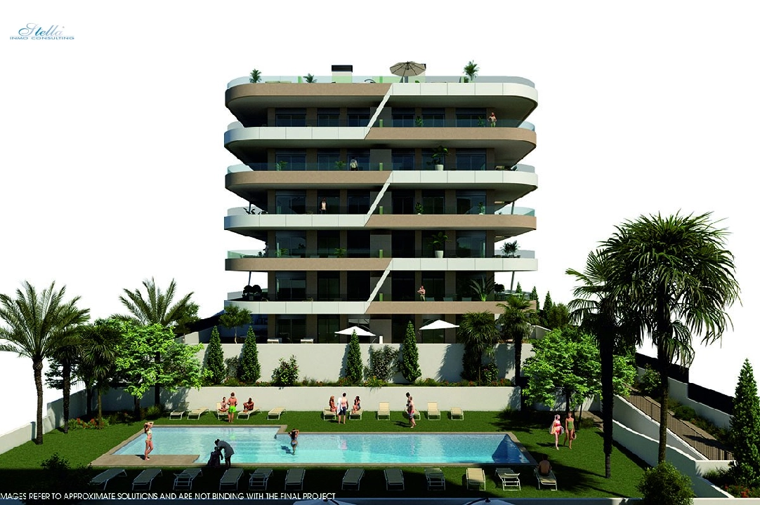 Etagen Apartment in Los Arenales del Sol te koop, woonoppervlakte 173 m², Staat Eerste bewoning, 2 slapkamer, 2 badkamer, Zwembad, ref.: HA-ADN-141-A02-2