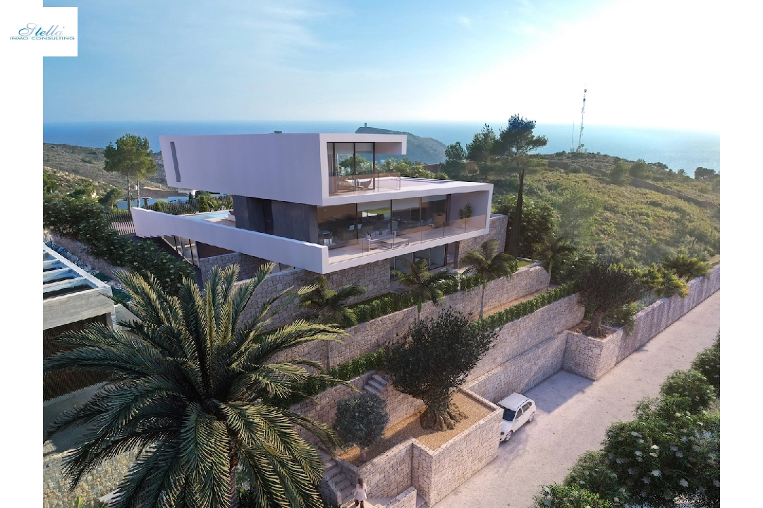 Villa in Moraira te koop, woonoppervlakte 568 m², Airconditioning, grondstuk 869 m², 4 slapkamer, 4 badkamer, Zwembad, ref.: CA-H-1608-AMB-11