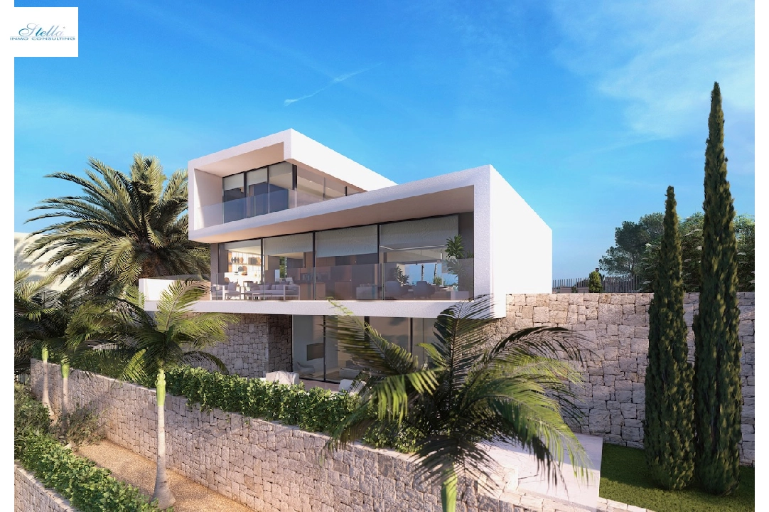 Villa in Moraira te koop, woonoppervlakte 568 m², Airconditioning, grondstuk 869 m², 4 slapkamer, 4 badkamer, Zwembad, ref.: CA-H-1608-AMB-9