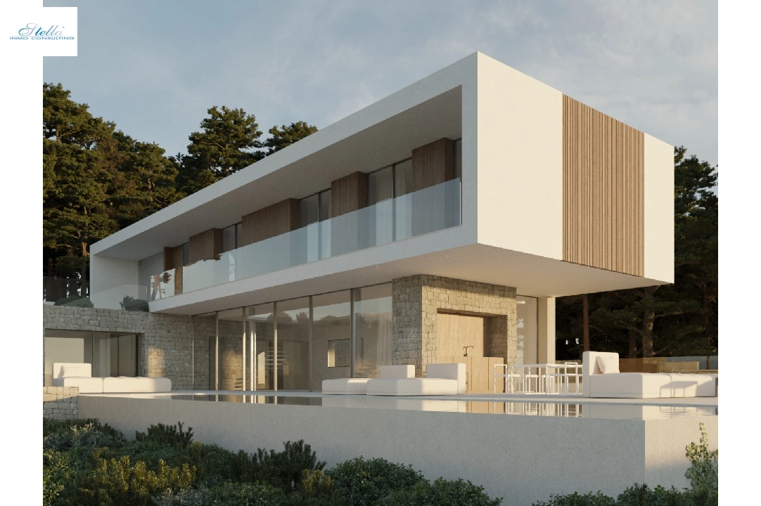 Villa in Moraira te koop, woonoppervlakte 754 m², Airconditioning, grondstuk 1046 m², 4 slapkamer, 4 badkamer, Zwembad, ref.: CA-H-1626-AMB-5