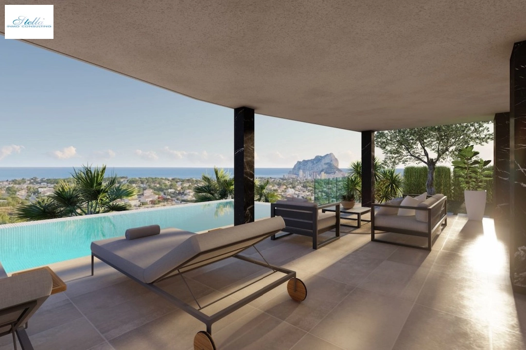 Villa in Calpe te koop, woonoppervlakte 292 m², Airconditioning, grondstuk 823 m², 4 slapkamer, 4 badkamer, Zwembad, ref.: CA-H-1644-AMB-2