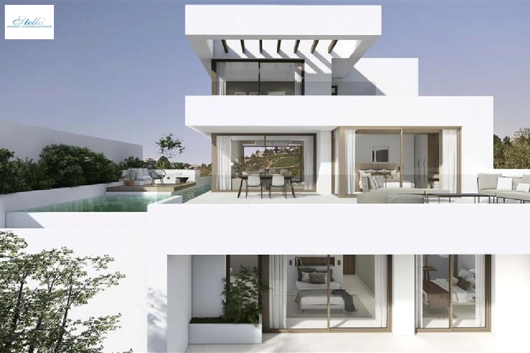 Villa in Finestrat te koop, woonoppervlakte 336 m², grondstuk 469 m², 3 slapkamer, 3 badkamer, Zwembad, ref.: COB-3385-20