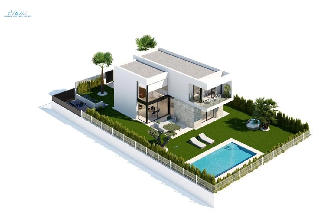 Villa in Finestrat te koop, woonoppervlakte 150 m², grondstuk 450 m², 3 slapkamer, 3 badkamer, Zwembad, ref.: COB-3382-14