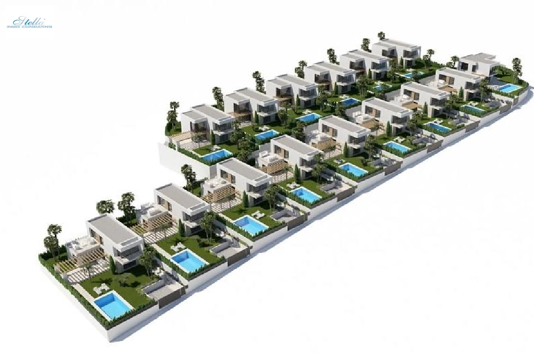 Villa in Finestrat te koop, woonoppervlakte 150 m², grondstuk 450 m², 3 slapkamer, 3 badkamer, Zwembad, ref.: COB-3382-15