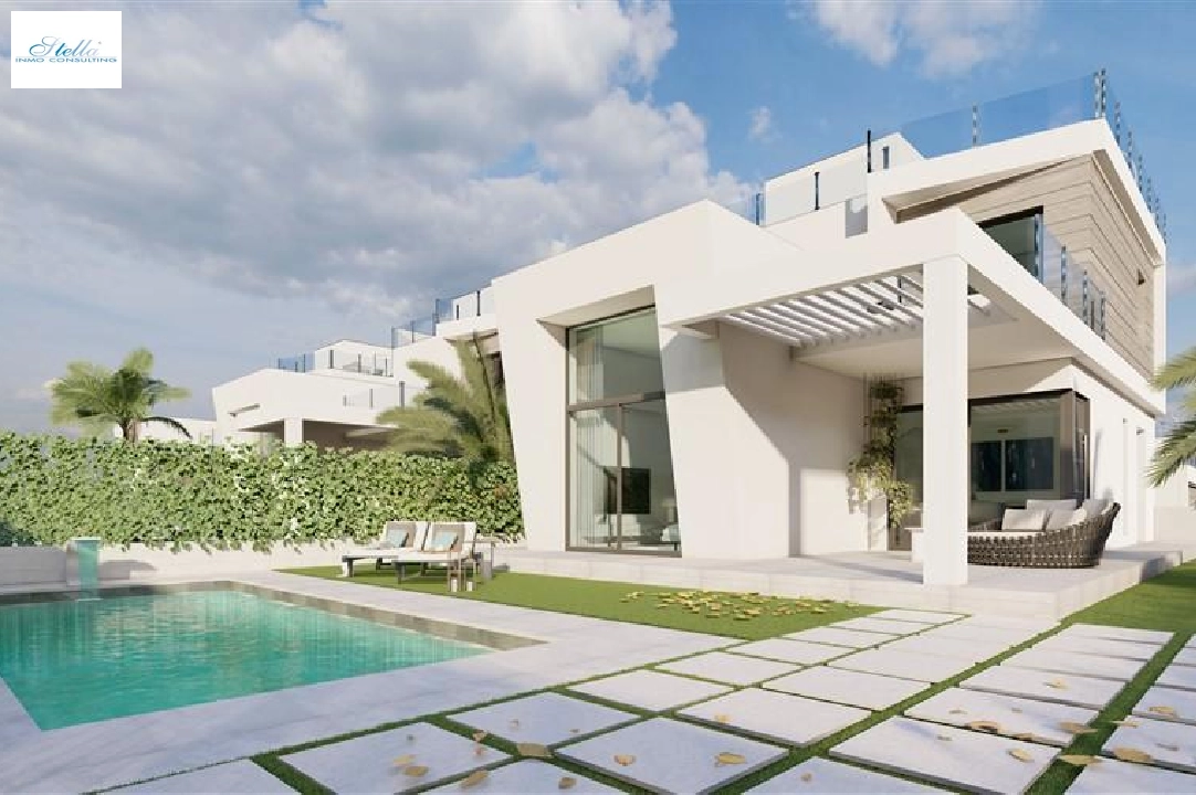 Villa in Finestrat te koop, woonoppervlakte 163 m², grondstuk 346 m², 3 slapkamer, 3 badkamer, Zwembad, ref.: COB-3381-2