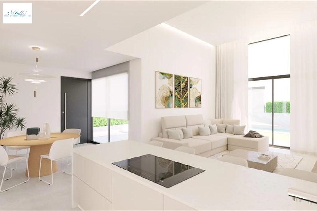Villa in Finestrat te koop, woonoppervlakte 163 m², grondstuk 346 m², 3 slapkamer, 3 badkamer, Zwembad, ref.: COB-3381-3