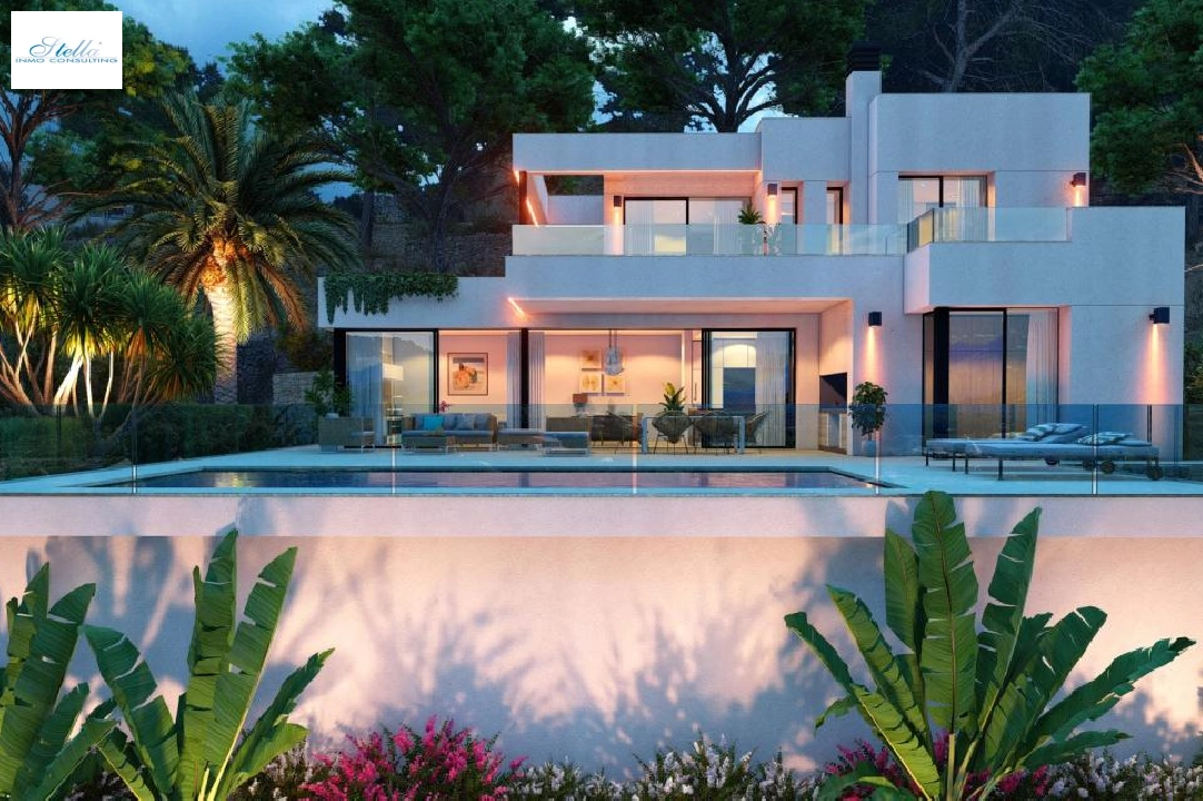 Villa in Calpe te koop, woonoppervlakte 225 m², grondstuk 1000 m², 3 slapkamer, 3 badkamer, Zwembad, ref.: COB-3363-4
