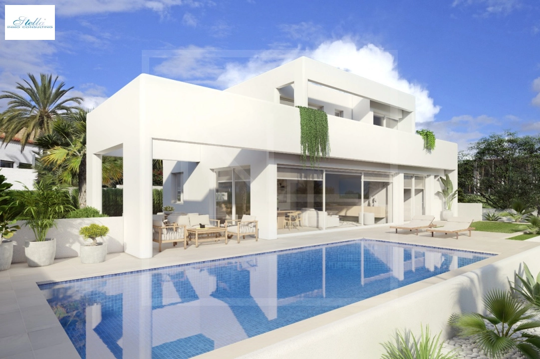 Villa in Benissa costa(Baladrar) te koop, woonoppervlakte 138 m², Bouwjaar 2023, + Vloerverwarming, Airconditioning, grondstuk 625 m², 3 slapkamer, 3 badkamer, Zwembad, ref.: NL-NLD1444-1