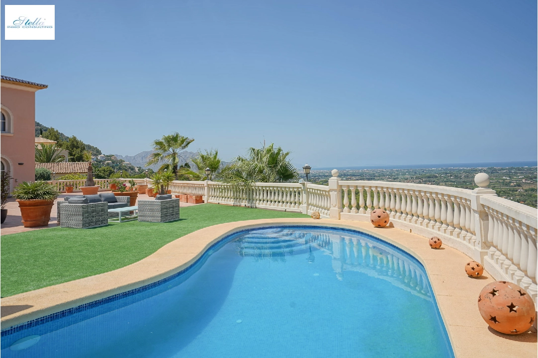 Villa in Pedreguer(La Sella) te koop, woonoppervlakte 392 m², Airconditioning, grondstuk 1382 m², 5 slapkamer, 4 badkamer, ref.: BP-8100SEL-1