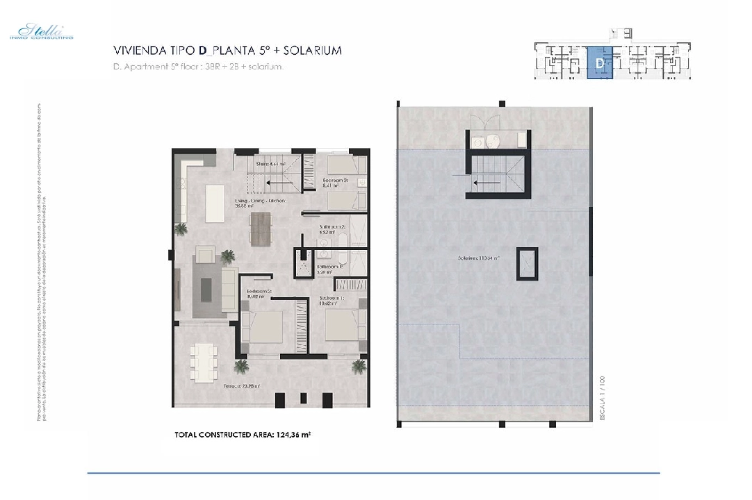 Penthouse Apartment in Torrelamata te koop, woonoppervlakte 213 m², Staat Eerste bewoning, 3 slapkamer, 2 badkamer, Zwembad, ref.: HA-TLN-135-A02-8