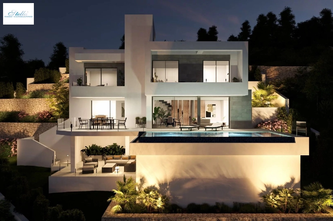 Villa in Cumbre del Sol te koop, woonoppervlakte 320 m², grondstuk 805 m², 3 slapkamer, 3 badkamer, Zwembad, ref.: BS-82447847-6