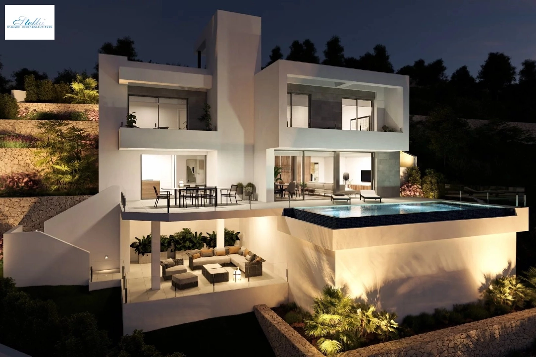 Villa in Cumbre del Sol te koop, woonoppervlakte 320 m², grondstuk 805 m², 3 slapkamer, 3 badkamer, Zwembad, ref.: BS-82447847-7