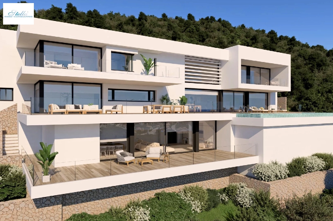 Villa in Cumbre del Sol te koop, woonoppervlakte 1076 m², grondstuk 2122 m², 1 slapkamer, 1 badkamer, Zwembad, ref.: BS-82447877-5