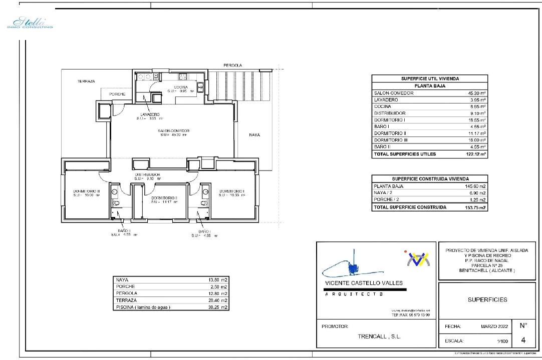 Villa in Benitachell te koop, Airconditioning, 3 slapkamer, 2 badkamer, Zwembad, ref.: BS-82591777-7