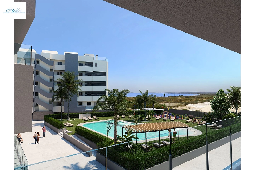 Penthouse Apartment in Santa Pola te koop, woonoppervlakte 208 m², Staat Eerste bewoning, 2 slapkamer, 2 badkamer, Zwembad, ref.: HA-SPN-702-A03-2