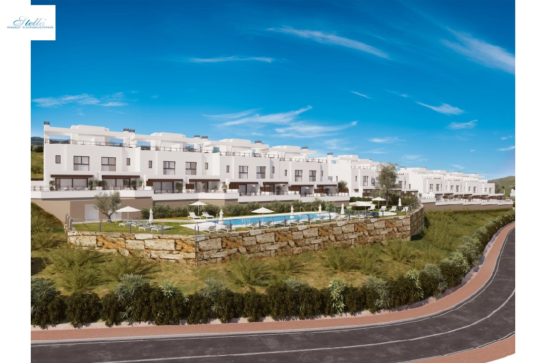 Stadthaus in Mijas Golf(La Cala Golf Resort) te koop, woonoppervlakte 162 m², grondstuk 255 m², 3 slapkamer, 3 badkamer, Zwembad, ref.: TW-BELARIA-2-1