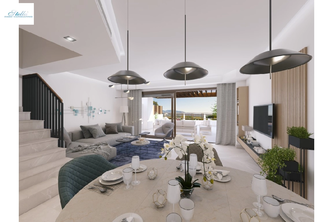 Stadthaus in Mijas Golf(La Cala Golf Resort) te koop, woonoppervlakte 162 m², grondstuk 255 m², 3 slapkamer, 3 badkamer, Zwembad, ref.: TW-BELARIA-2-10