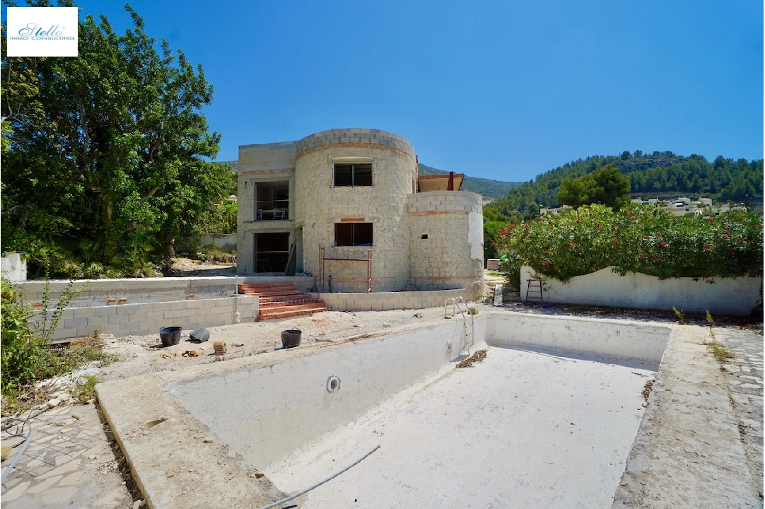 Villa in Benitachell(Moraira Alcasar) te koop, woonoppervlakte 260 m², Airconditioning, grondstuk 1280 m², 4 slapkamer, 3 badkamer, Zwembad, ref.: CA-H-1675-AMB-2