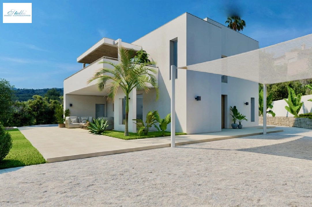 Villa in Benitachell(Moraira Alcasar) te koop, woonoppervlakte 260 m², Airconditioning, grondstuk 1280 m², 4 slapkamer, 3 badkamer, Zwembad, ref.: CA-H-1675-AMB-4