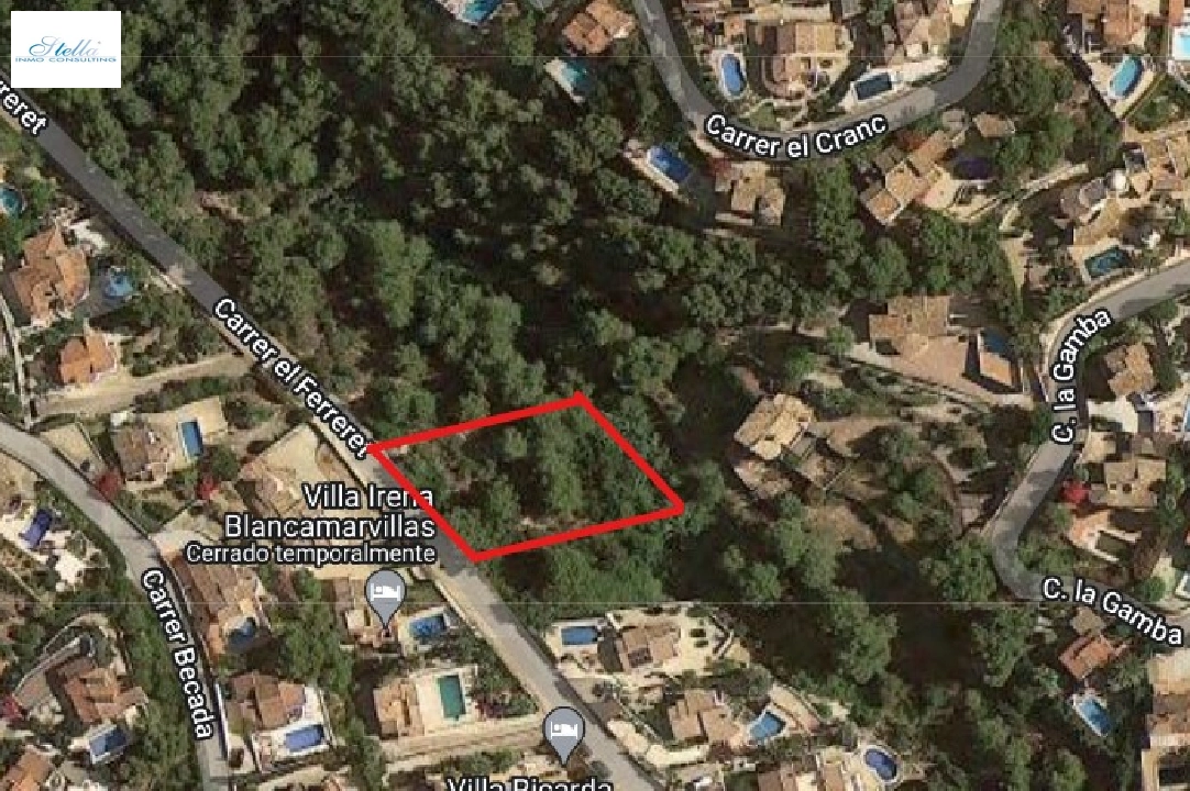 Wohngrundstück in Benissa(Cala Baladrar) te koop, Airconditioning, grondstuk 826 m², Zwembad, ref.: BP-4295BEN-17