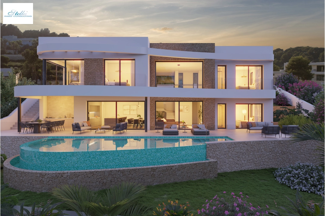 Villa in Moraira(El Tesoro) te koop, woonoppervlakte 252 m², grondstuk 801 m², 4 slapkamer, 5 badkamer, ref.: BP-8114MOR-4