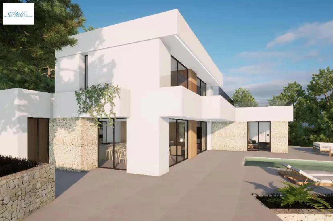 Villa in Moraira(Pla del Mar) te koop, woonoppervlakte 340 m², Bouwjaar 2023, Airconditioning, grondstuk 1070 m², 4 slapkamer, 4 badkamer, Zwembad, ref.: BI-MT.H-787-3