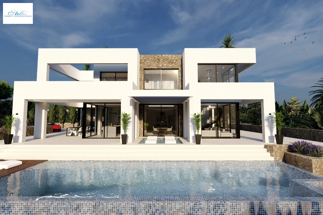 Villa in Benissa(Benissa Costa) te koop, woonoppervlakte 574 m², Airconditioning, grondstuk 1372 m², 4 slapkamer, 4 badkamer, ref.: BP-7015BEN-2