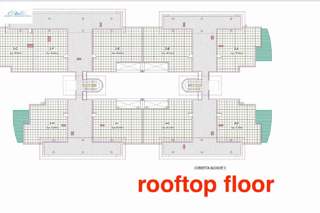 Apartment in Vilajoyosa(Urb. Paraiso) te koop, woonoppervlakte 63 m², Airconditioning, grondstuk 63 m², 2 slapkamer, 1 badkamer, ref.: BP-7019VIL-19