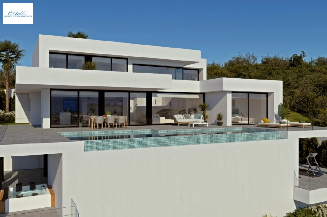 Villa in Benitachell(Cumbre del sol) te koop, woonoppervlakte 783 m², Airconditioning, grondstuk 1087 m², 4 slapkamer, 5 badkamer, Zwembad, ref.: AM-11649DA-3700-2