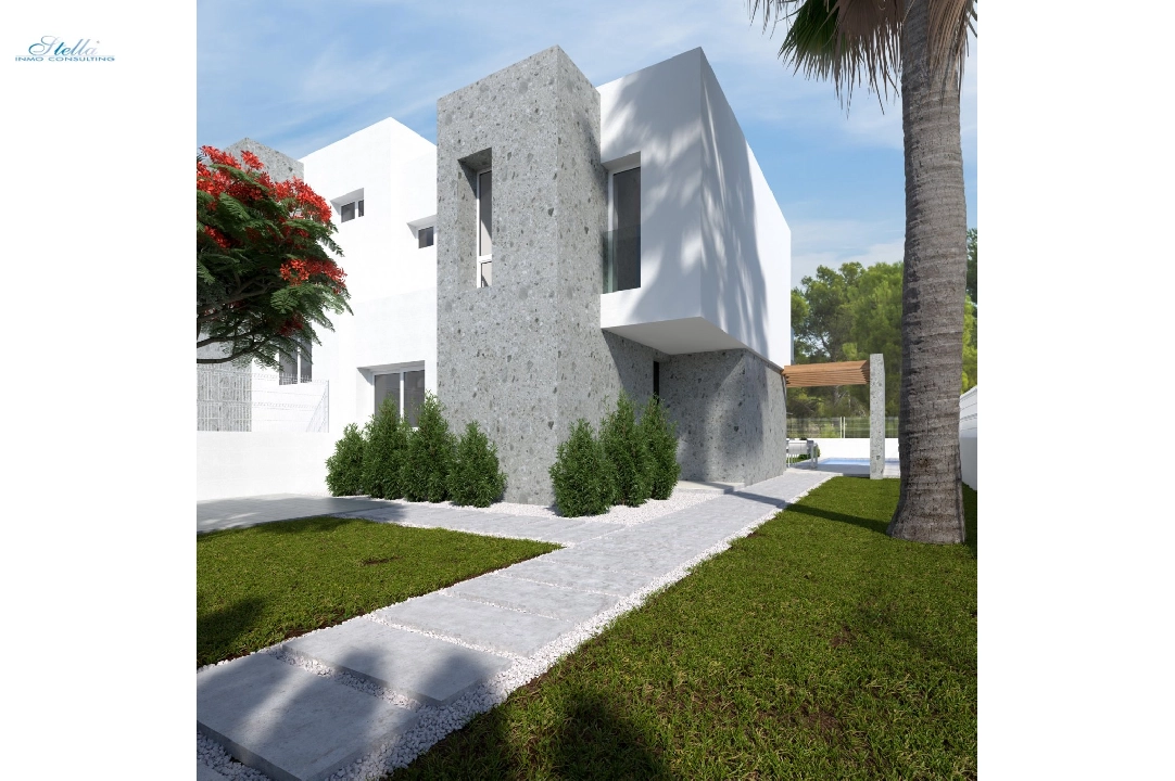 Villa in Finestrat(Finestrat) te koop, woonoppervlakte 130 m², Airconditioning, grondstuk 416 m², 3 slapkamer, 3 badkamer, Zwembad, ref.: AM-1022DA-3700-3