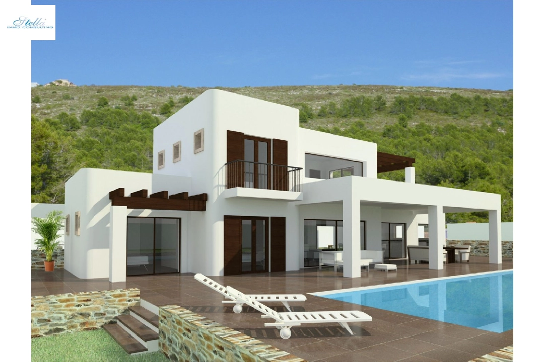 Villa in Calpe(Gran sol) te koop, woonoppervlakte 170 m², grondstuk 800 m², 3 slapkamer, 2 badkamer, Zwembad, ref.: AM-11735DA-3700-1