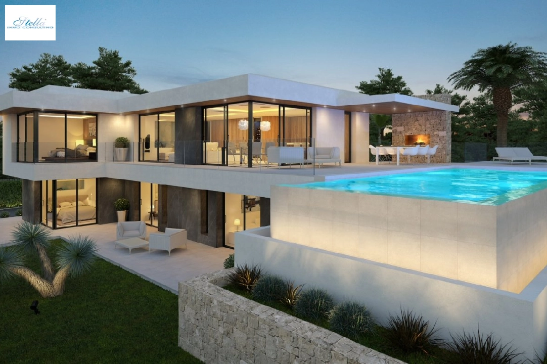 Villa in Calpe(Gran sol) te koop, woonoppervlakte 200 m², grondstuk 800 m², 4 slapkamer, 3 badkamer, Zwembad, ref.: AM-11736DA-3700-1