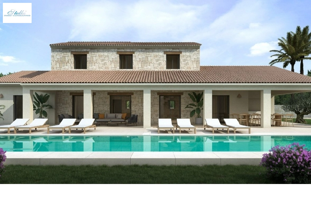 Villa in Moraira(Benimeit) te koop, woonoppervlakte 699 m², Airconditioning, grondstuk 13500 m², 4 slapkamer, 4 badkamer, Zwembad, ref.: AM-11734DA-3700-1
