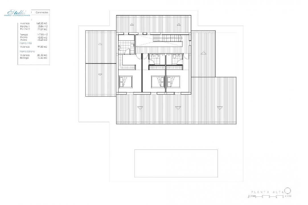 Villa in Moraira(Benimeit) te koop, woonoppervlakte 699 m², Airconditioning, grondstuk 13500 m², 4 slapkamer, 4 badkamer, Zwembad, ref.: AM-11734DA-3700-5