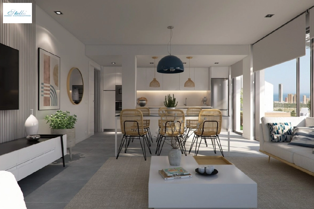 Apartment in Finestrat(Finestrat) te koop, woonoppervlakte 134 m², 2 slapkamer, 2 badkamer, Zwembad, ref.: AM-1091DA-3700-1