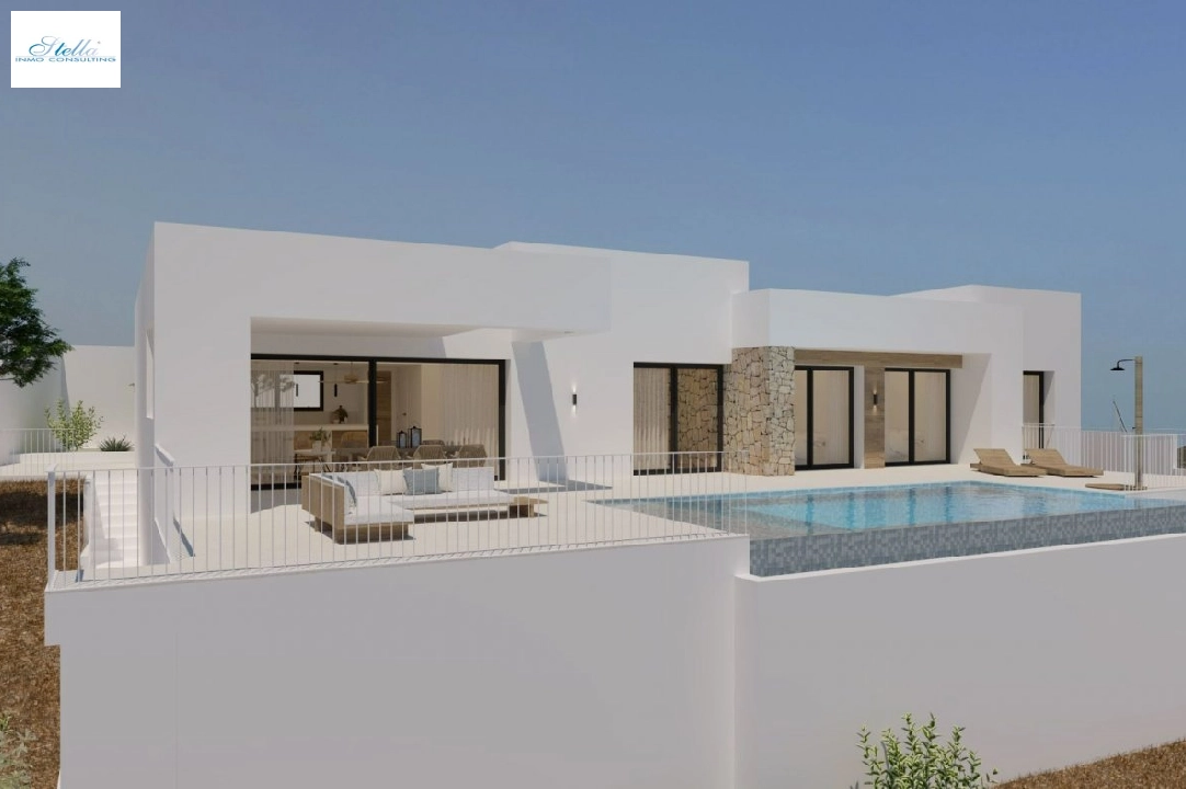 Villa in Alcalali(Urbanizacion) te koop, woonoppervlakte 240 m², Airconditioning, grondstuk 800 m², 3 slapkamer, 2 badkamer, Zwembad, ref.: AM-11842DA-3700-3