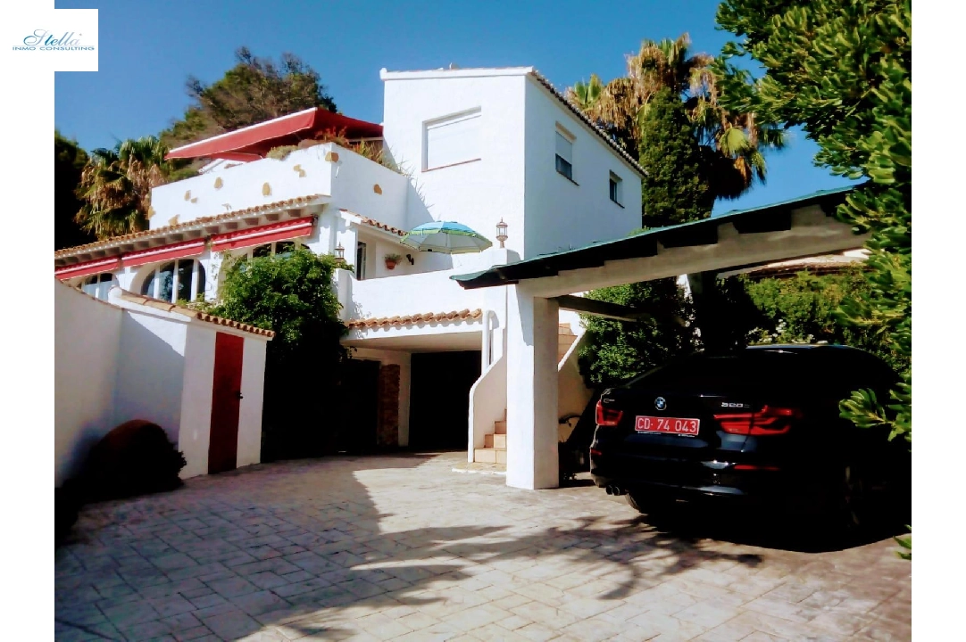 Villa in Moraira(Pla del mar) te koop, woonoppervlakte 326 m², Airconditioning, grondstuk 791 m², 5 slapkamer, 5 badkamer, Zwembad, ref.: AM-12082DA-3700-19
